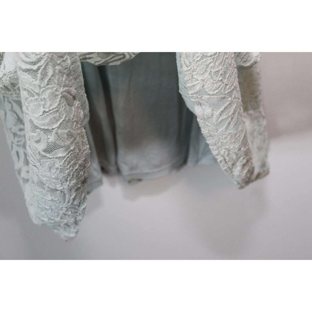 NWT Free People Miles of Lace Dress Sky Blue Women's Size Small H14120 - Picture 11 of 13